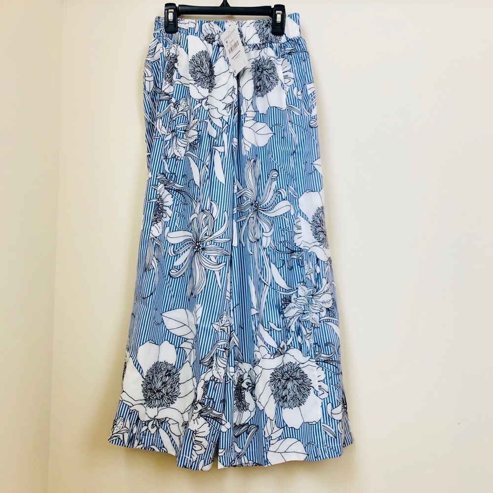 Wide Leg Floral Pants NWT!